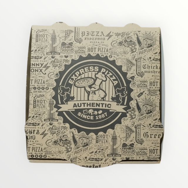 جعبه پیتزا ۲۳ سانتی تک نفره