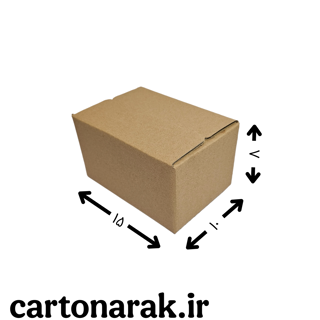 کارتن پستی سایز نیم