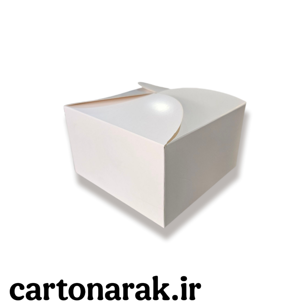 جعبه برگر سفید