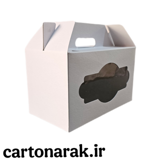 جعبه دسته دار طلق دار- ۲۱ ،۱۳ ، ۱۲ سانتی