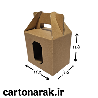 کارتن دسته دار ماگ ۱۲.۵ در ۹.۵ با ارتفاع ۱۱.۵ از ۳۰۰ عدد