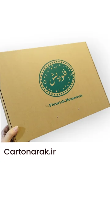 چاپ تک رنگ روی کارتن