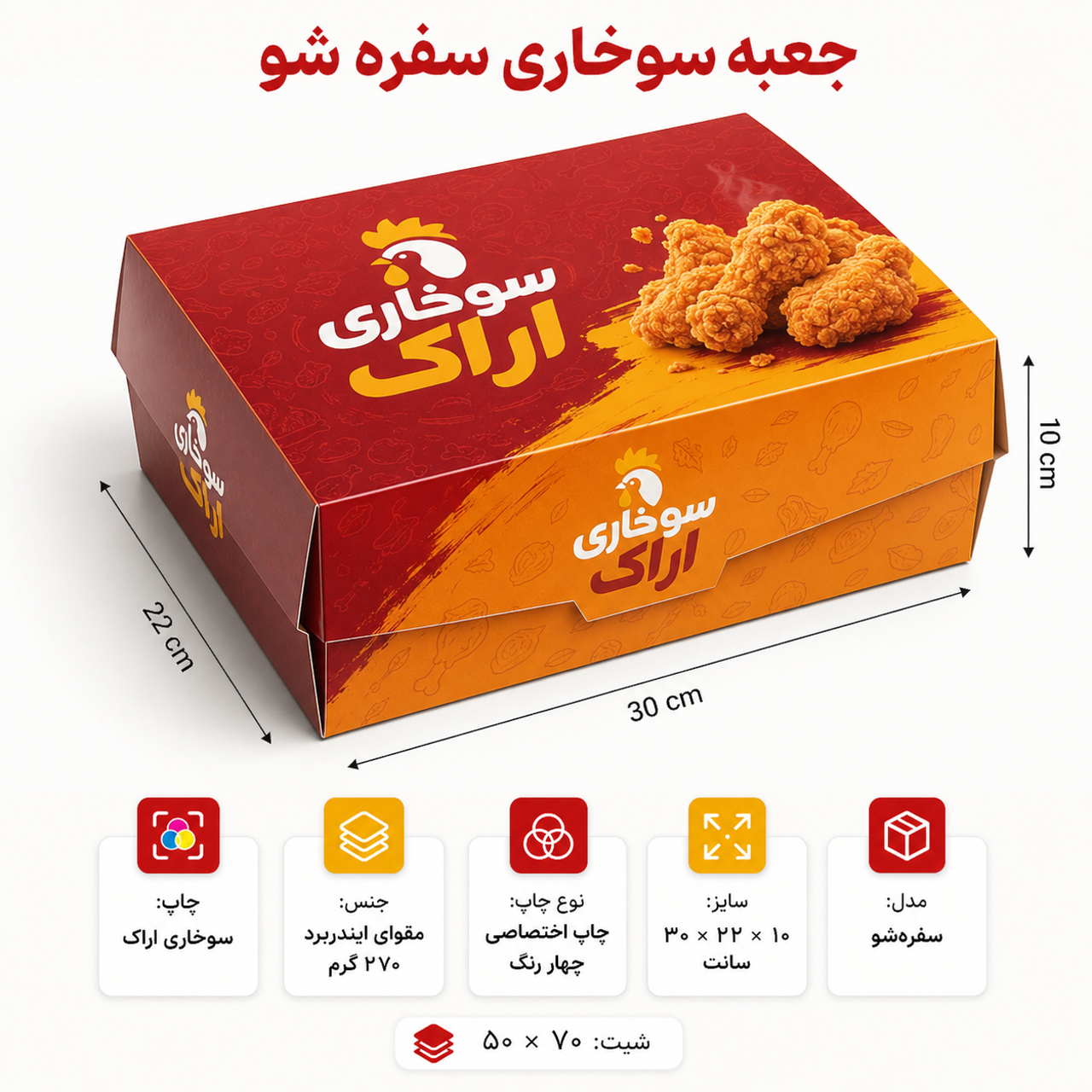 جعبه سوخاری سفره شو